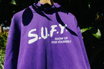 SUFY (D.A.R.E) hoodie purple